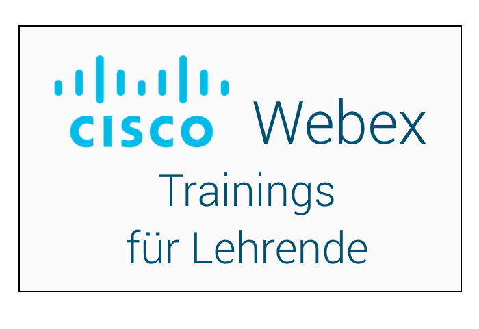  Webex Trainings für Leherende